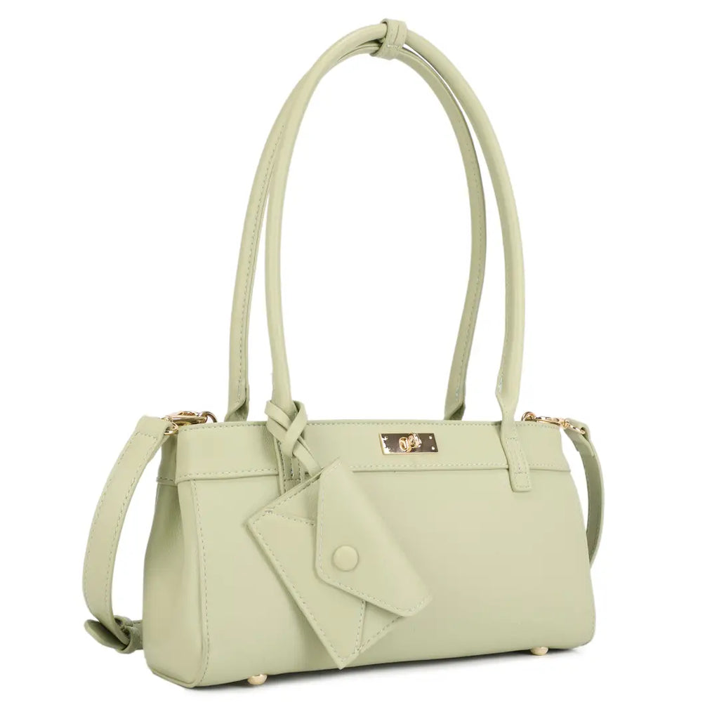 Mini East West Shoulder Bag with card holder