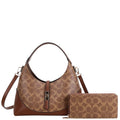 2IN1 Curve Chic Shoulder Crossbody Bag W Wallet