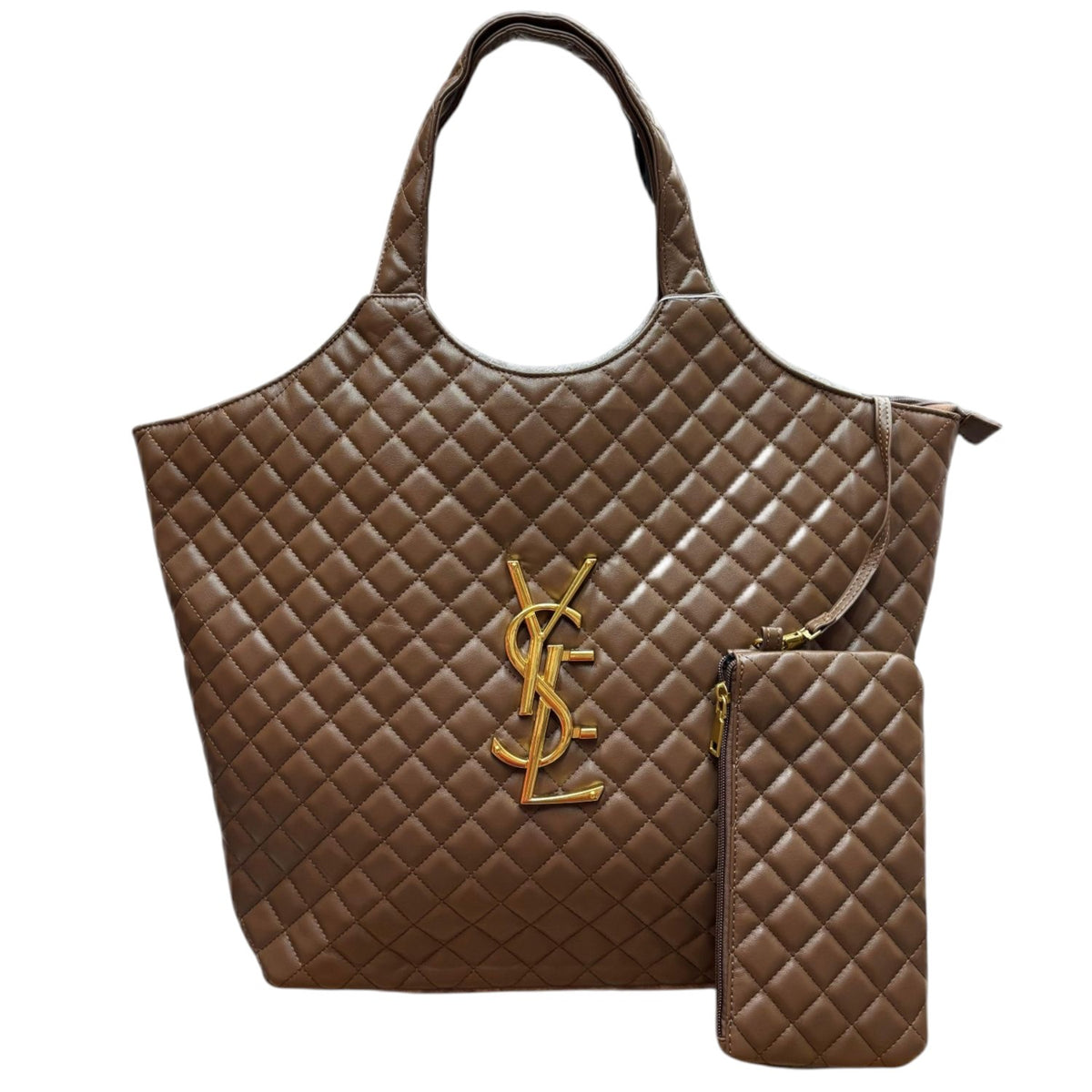 YSE Large Quilted Tote Bag