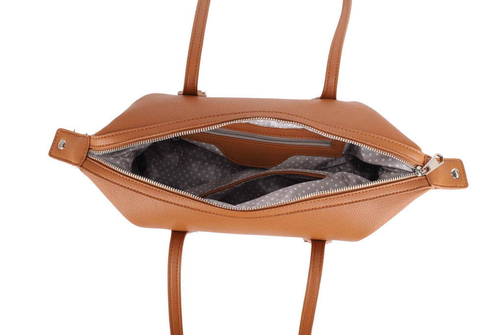 East West Shoulder Bag with Scarf