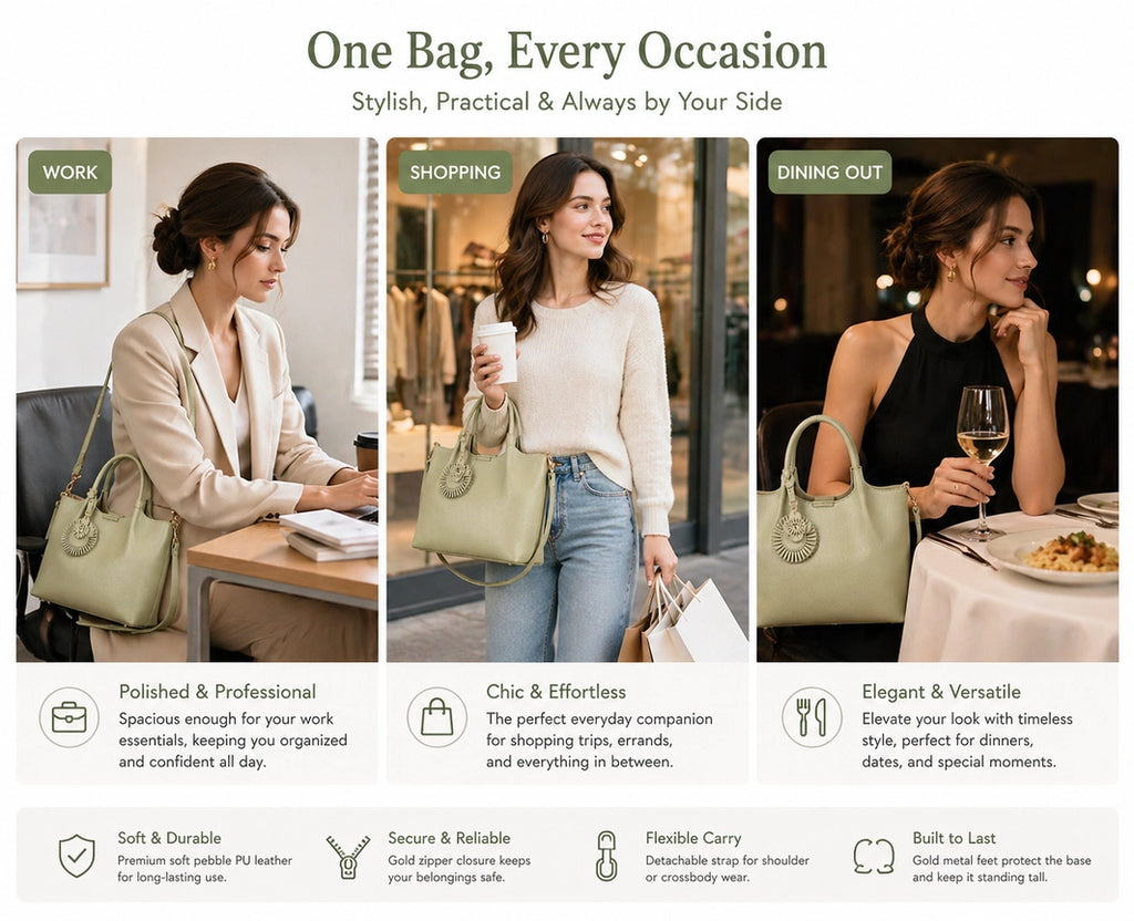 NINA SATCHEL WITH POUCH