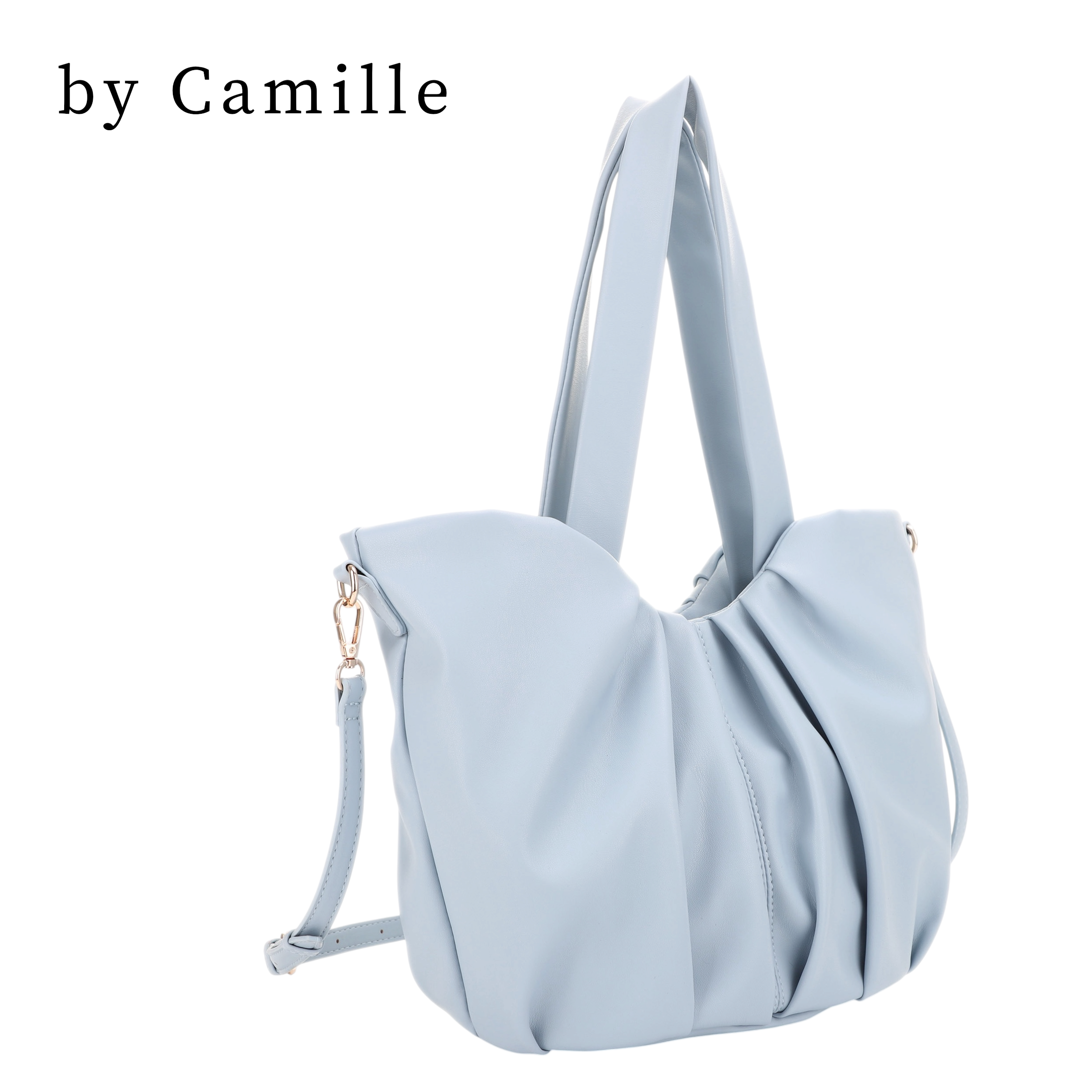 Lily Ruched Tote Crossbody bag
