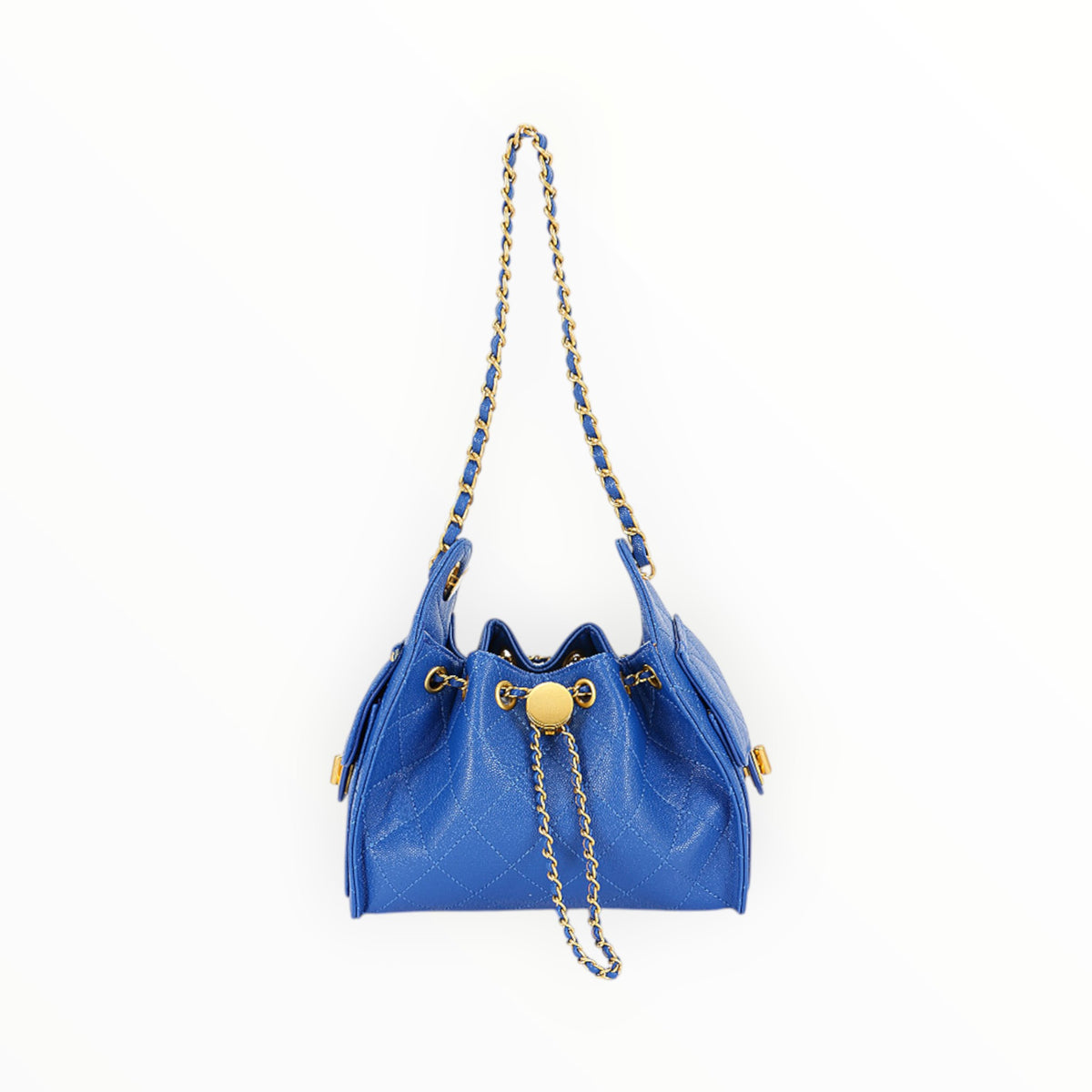 Quilted Vegan Leather Shoulder Bag