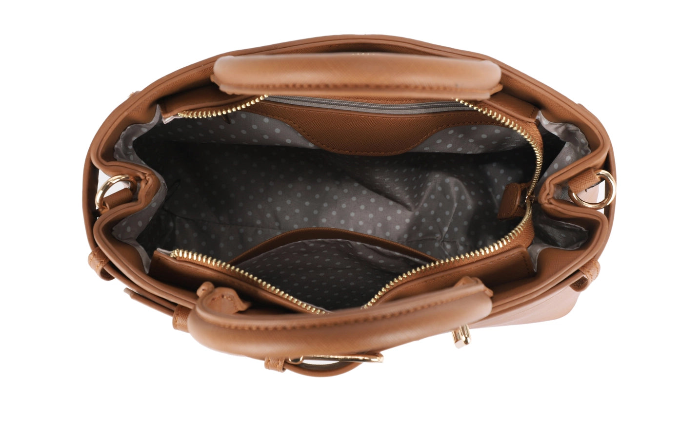 Key Belt Structured Satchel