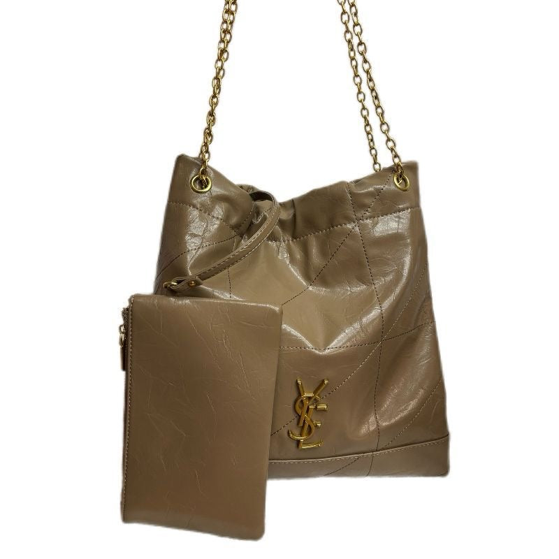 YSE Chain Shoulder Bag with pouch