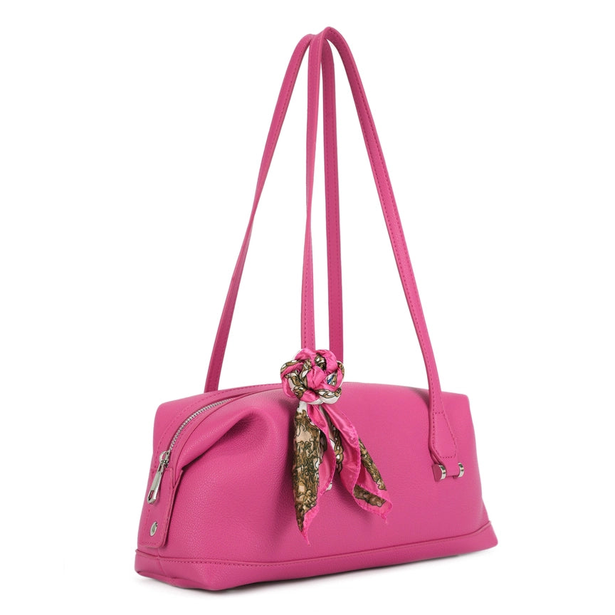 East West Shoulder Bag with Scarf