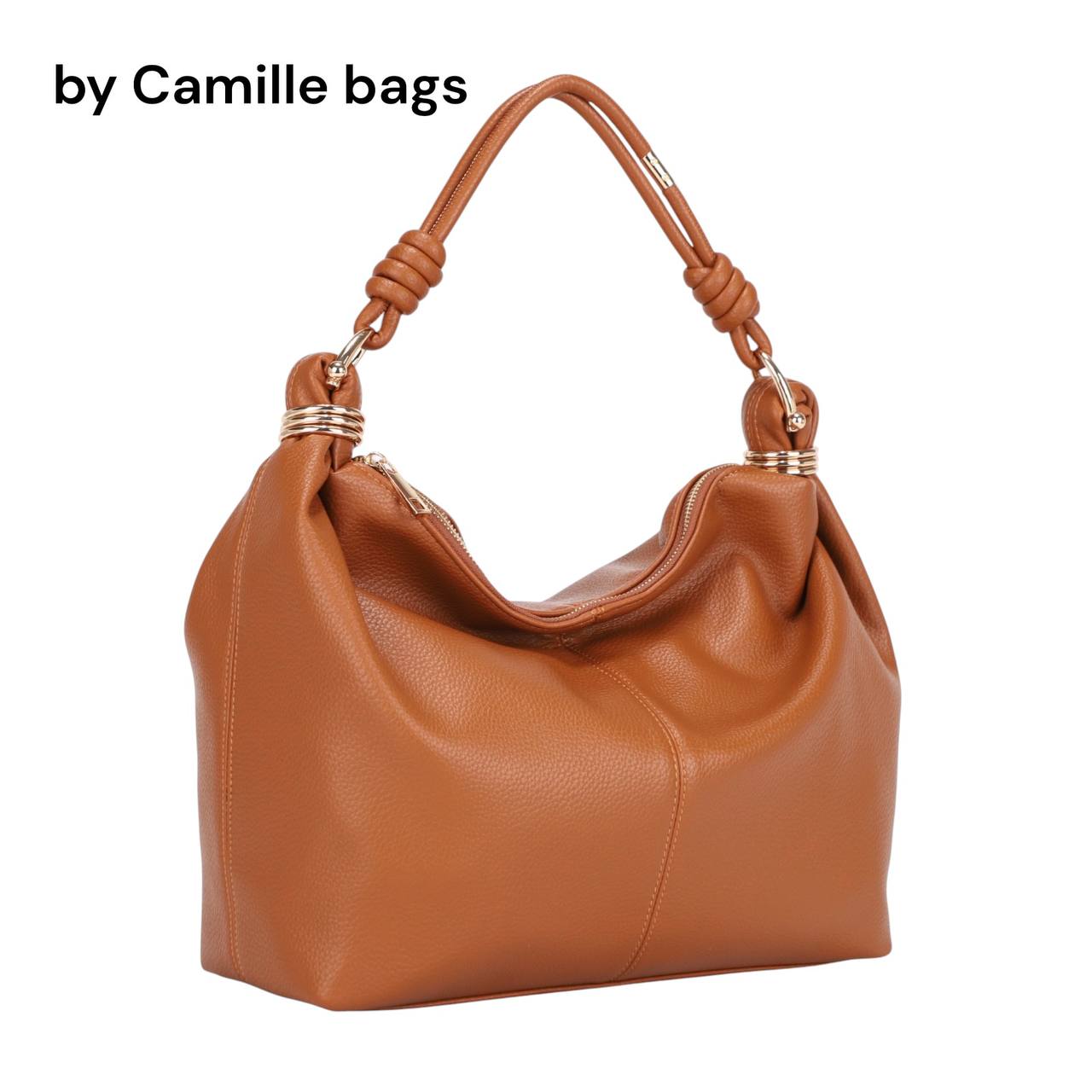Betty Hobo Bag with Metal Hardware