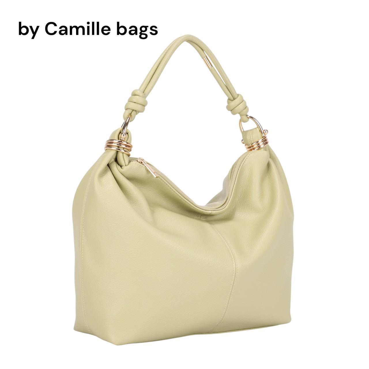 Betty Hobo Bag with Metal Hardware