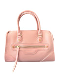 Luxe BLUSH Barrel Satchel