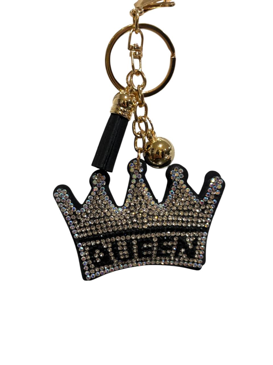 The Crystal Charm Keychain | Rhinestone Bag Charm