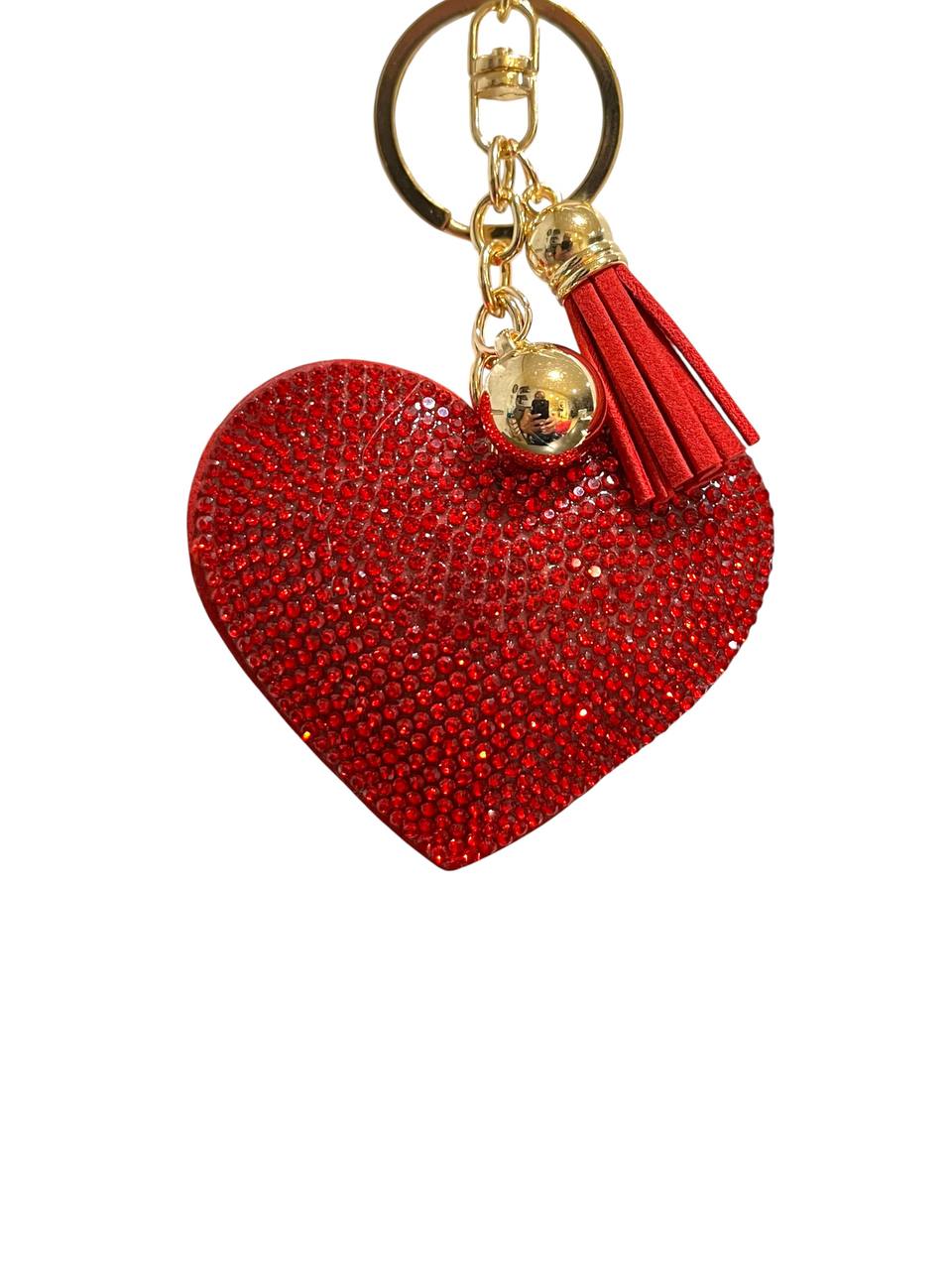 The Crystal Charm Keychain | Rhinestone Bag Charm