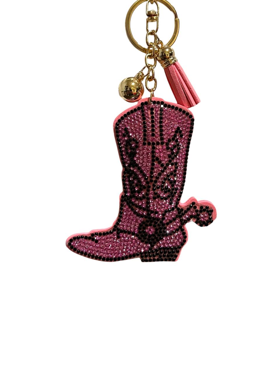 The Crystal Charm Keychain | Rhinestone Bag Charm