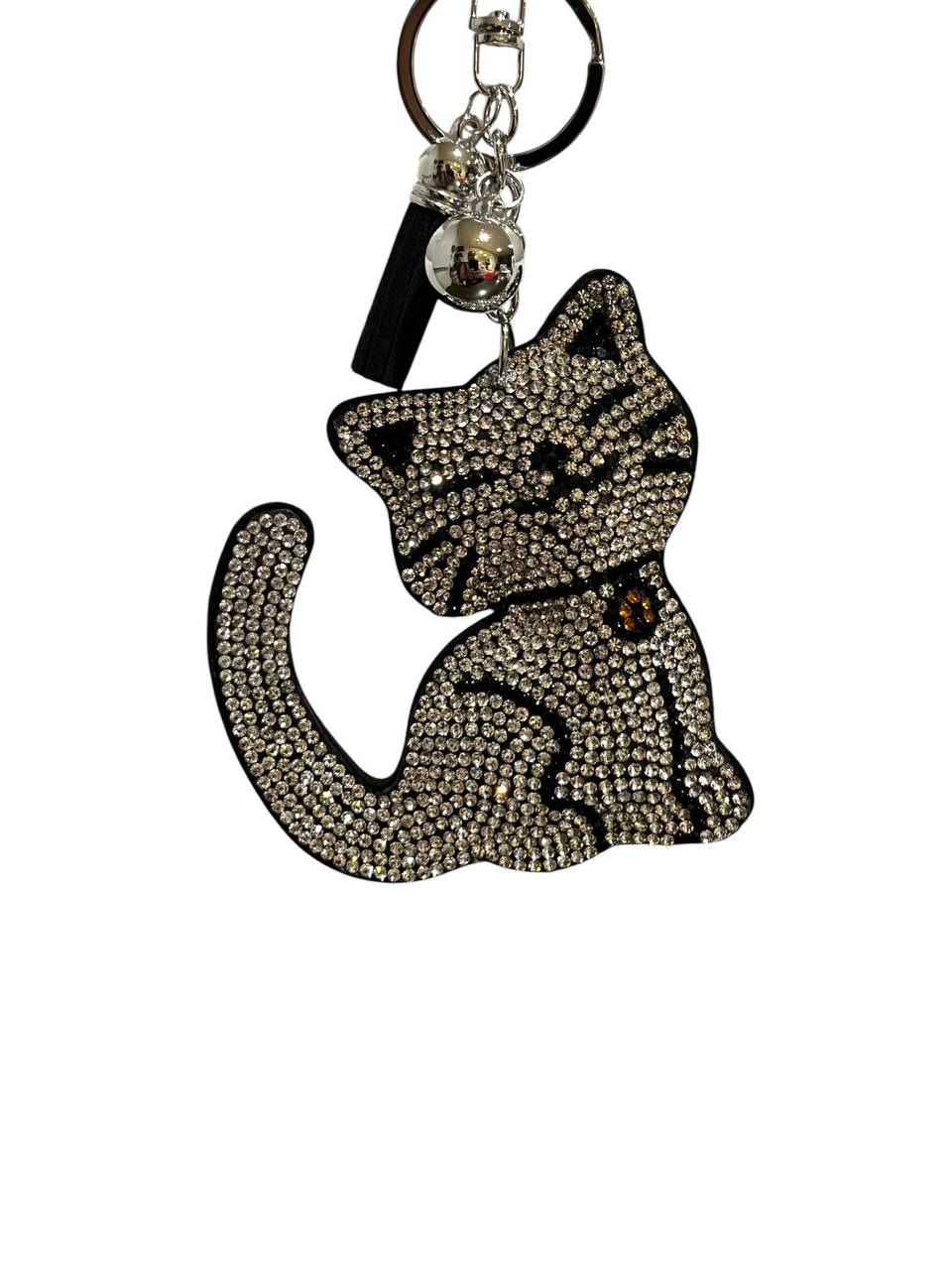 The Crystal Charm Keychain | Rhinestone Bag Charm