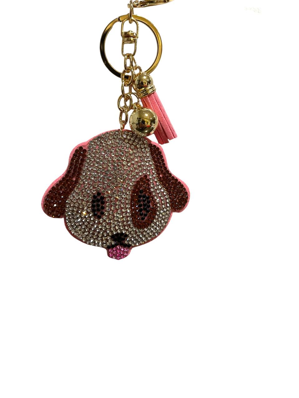 The Crystal Charm Keychain | Rhinestone Bag Charm