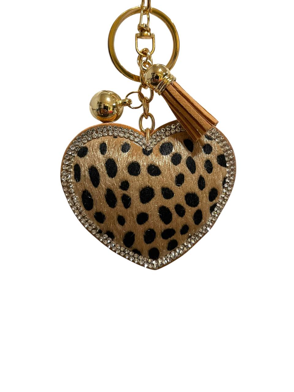 The Crystal Charm Keychain | Rhinestone Bag Charm