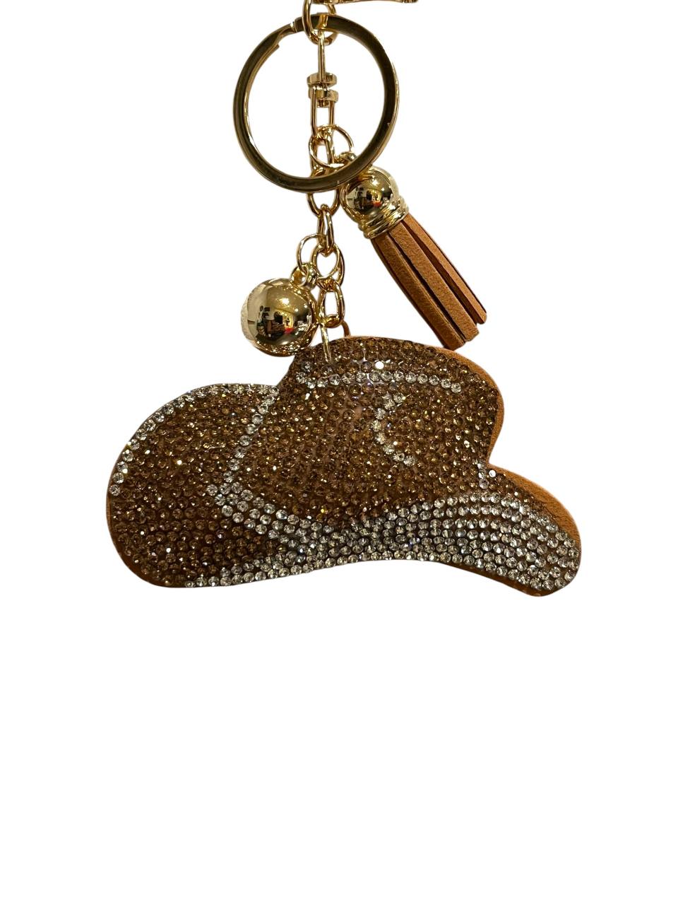 The Crystal Charm Keychain | Rhinestone Bag Charm