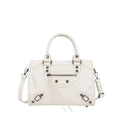 The WHITE Moto Mini Satchel