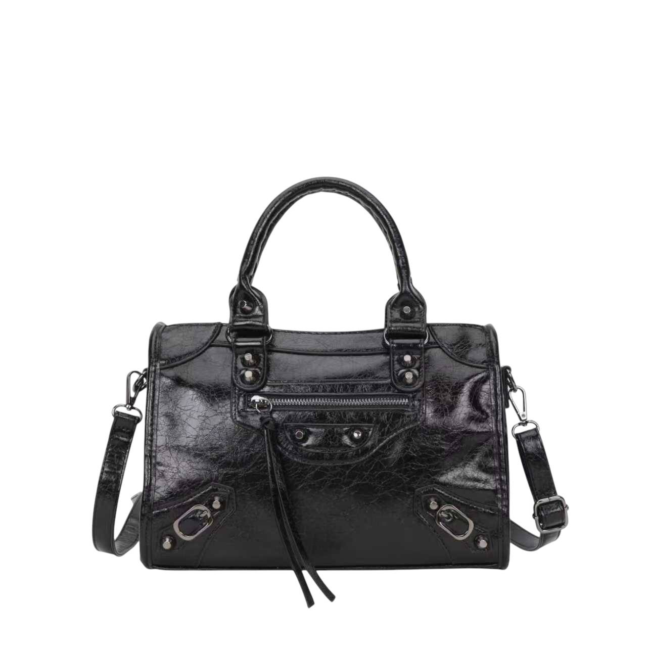 The BLACK Moto Mini Satchel