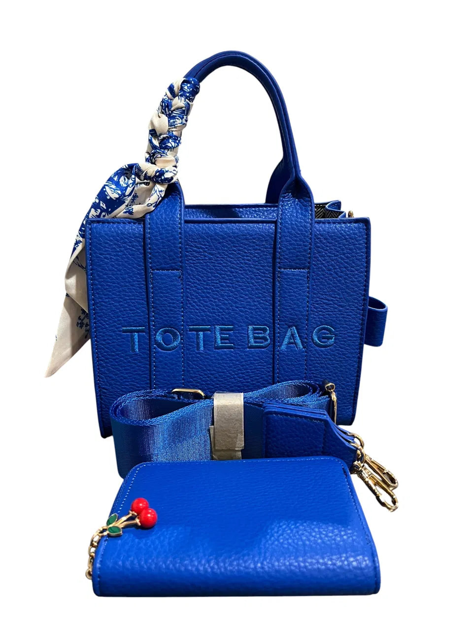 The BLUE Mini Tote Set