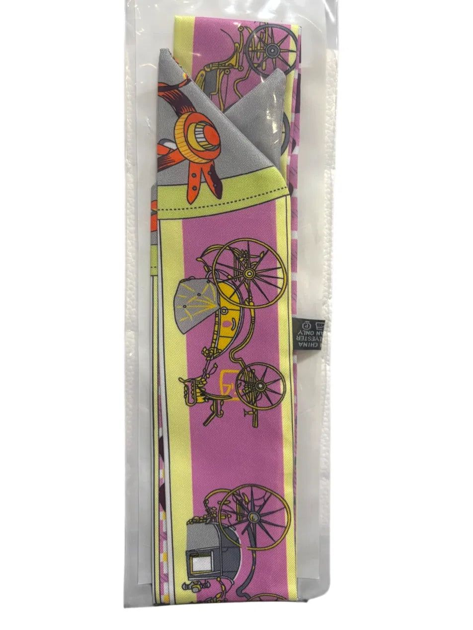 Printed Bag Scarf Wrap